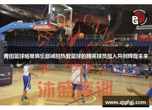 青田篮球明星俱乐部诚招热爱篮球的精英球员加入共创辉煌未来